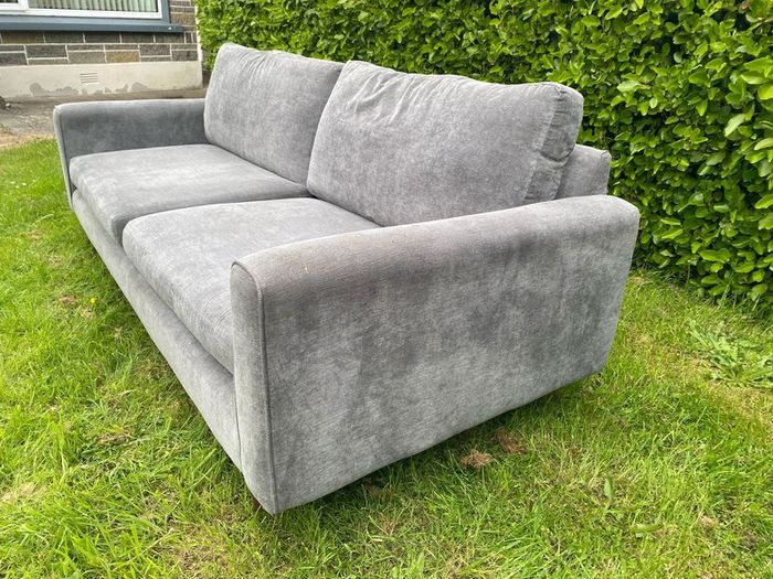 4 seat sofa and footstool - DFS