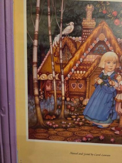 Hansel and Gretel by Carol Lawson Framed