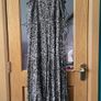 Yours black & white summer maxi dress, Size 16 Image 2
