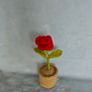 Handmade mini Flower Rose Pot Image 3