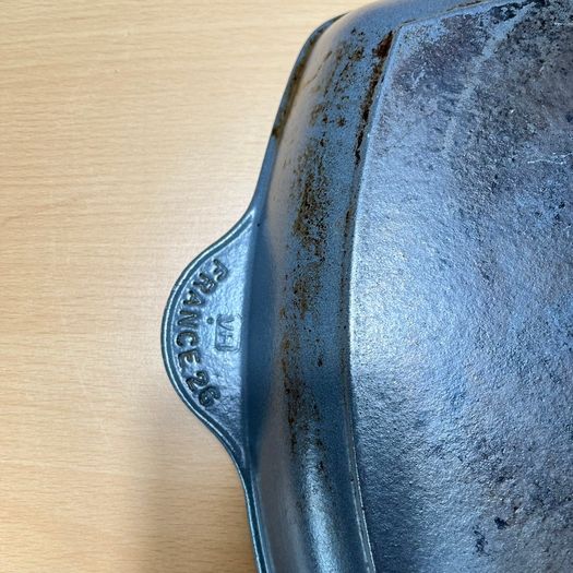 Le Creuset Signature Griddle Skillet Frying Pan 26 Grey Cast Iron