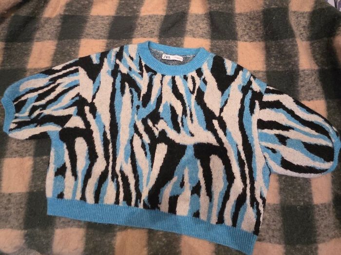 ZARA short sleeve jumper