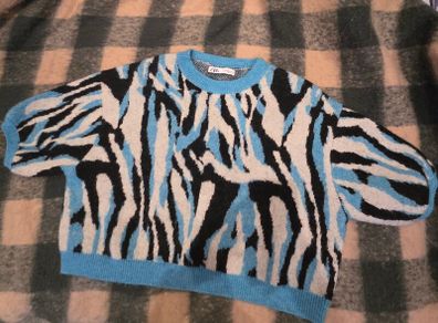 ZARA short sleeve jumper