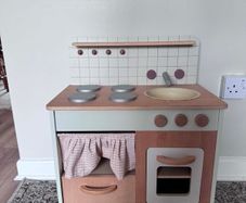 Zara wooden toy kitchen