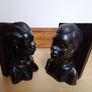 Hand Carved Wooden Bookends Image 5