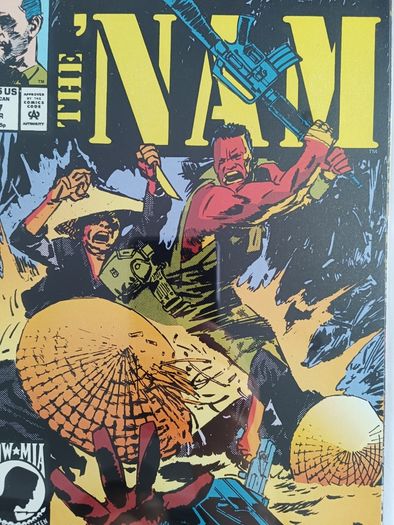 The Punisher Invades The 'Nam Marvel  Vietnam Issue 67 CBCS / CGC 9.8 Certified Graded Comic Framed  DC