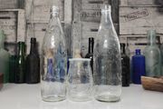 421 - Set of 3 Vintage L Rose and Co Collectible Decorative Bottles and Jar