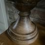 New bespoke large dark washed wood effect artichoke finial Image 6