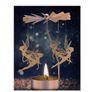 Boho Style Indoor Water Fountain with Lights - unique gift Image 3