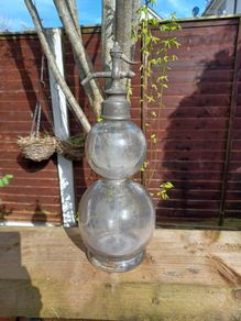 Antique Glass Bottle,Soda Syphon