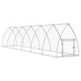 Chicken Cage Silver 300x105x120 cm Galvanised Steel Image 6