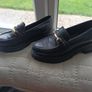 Dune black leather loafer Image 3