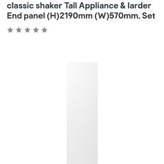 Cabinet end panels