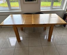 Extendable Wooden Dining Table