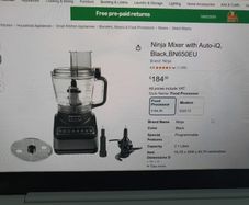 Ninja blender/mixer BN650 EU