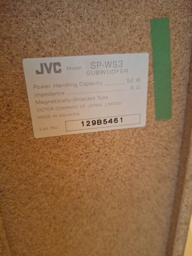 Jvc surround sound