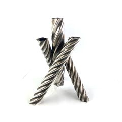 Mid Century Silver Plated Designer Vase