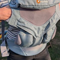 Ergobaby Baby Carrier in Light Grey