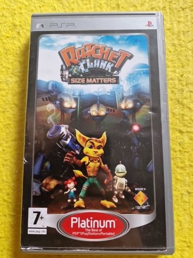 Ratchet and Clank Size Matters PSP PlayStation games Original