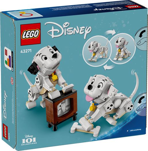 Lego Disney Lucky & Penny 101 Dalmatians Puppies 43271