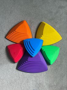 Toy river stones/stepping stones
