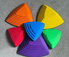 Toy river stones/stepping stones