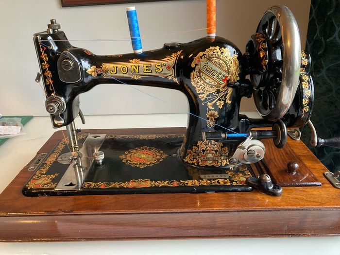 Jones Hand cranked Sewing Machine