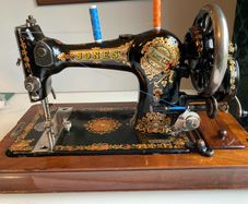 Jones Hand cranked Sewing Machine