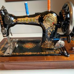 Jones Hand cranked Sewing Machine