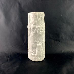 Mid Century modern bark textured Bareuther vase
