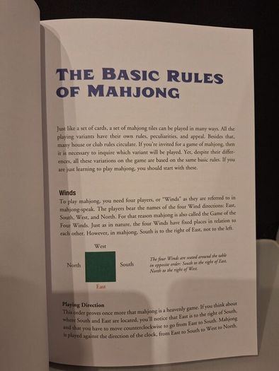 SALE!  The Great MAHJONG Book - History, Lore and Play