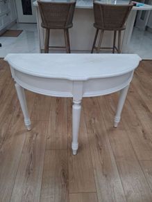 console table - 96cm width, 75cm height, 37cm depth