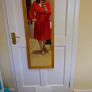 Red Womens Dress Image 2
