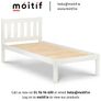Una 3'0" Single Sized Bedframe Image 2