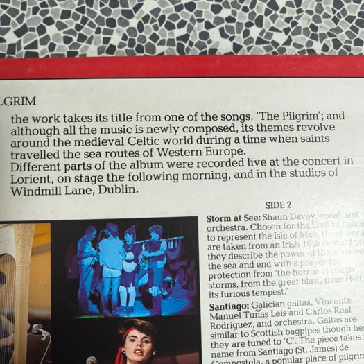 "The Pilgrim" by Irish composer Shaun Davey Irish and Folk interest, From Lorient Festival Suite