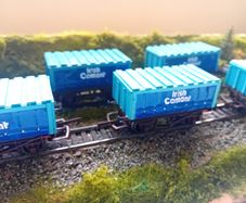 Model Railway  Irish Cement Wagons