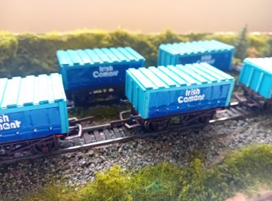 Model Railway  Irish Cement Wagons