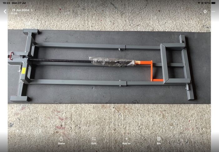 BRAND NEW in colour GREY tractor mower lift