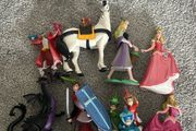8 Sleeping Beauty Figurines
