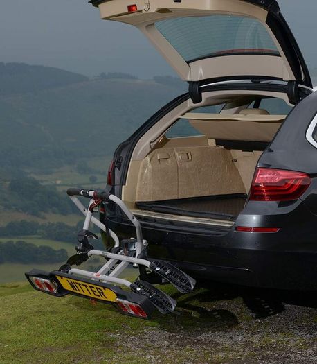 Mounted 2 Bike Rack | Maximum load 34 kg | Lightboard for 13pin sockets