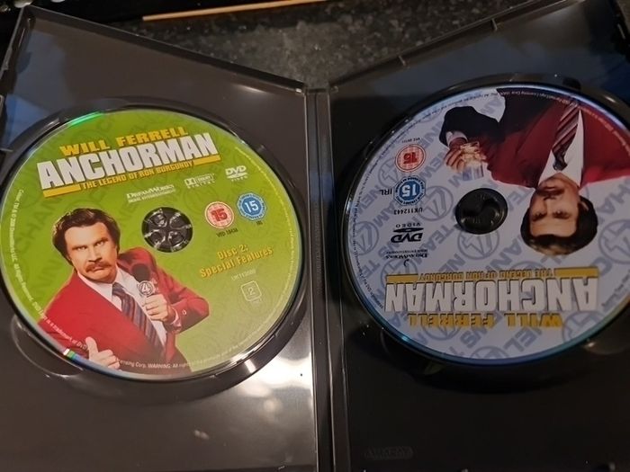 Anchorman 1&2 DVD