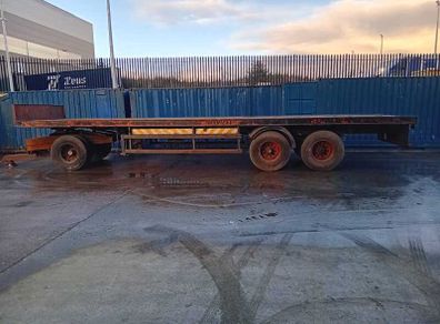 Flat trailer