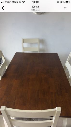 Table and chairs