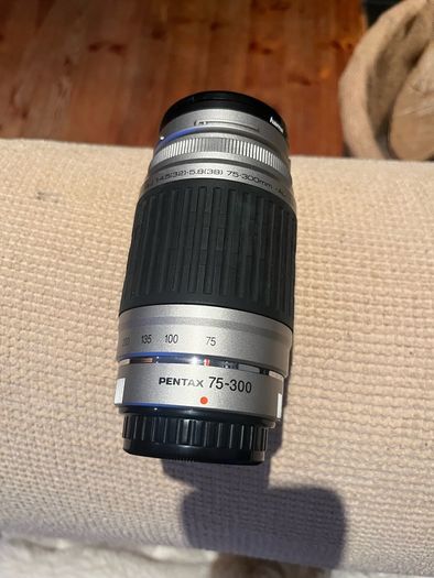 Pentax MZ-6 35mm Film Camera + Sigma 28-80mm Lens + Pentax 75-300mm Lens + Bag