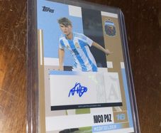 Nico Paz Topps Autograph