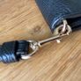 Coach Pebbled Black Leather Phone Wristlet Wallet Image 4