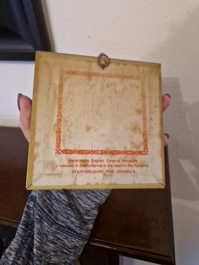 framed Staffordshire
