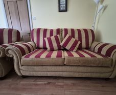 3 seater sofa and 2 arm chairs