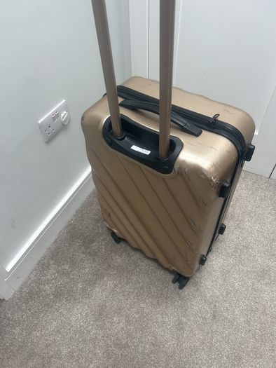 Free gold suitcase