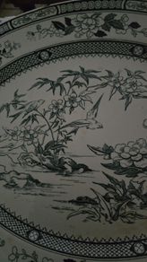 Chinese large serving plate